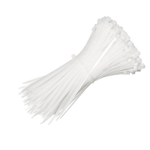 Хомут нейлоновый (стяжка) 3,6х250 белый (100шт-уп) ETP