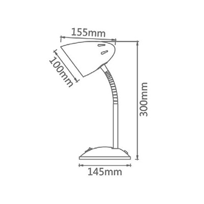 Размеры светильника HN2013
